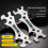 Multifunctional Faucet Wrenches Tool Basin Wrenches-4 thick 7
