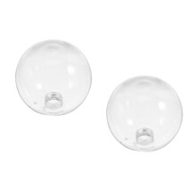 2Pcs Glass Ceiling Light Covers Stylish Replacement Shades for Fans