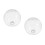 2Pcs Glass Ceiling Light Covers Stylish Replacement Shades for Fans 1