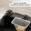 Adjustable Suction Cup Sink Strainer With Debris Mesh Bag For-A 5