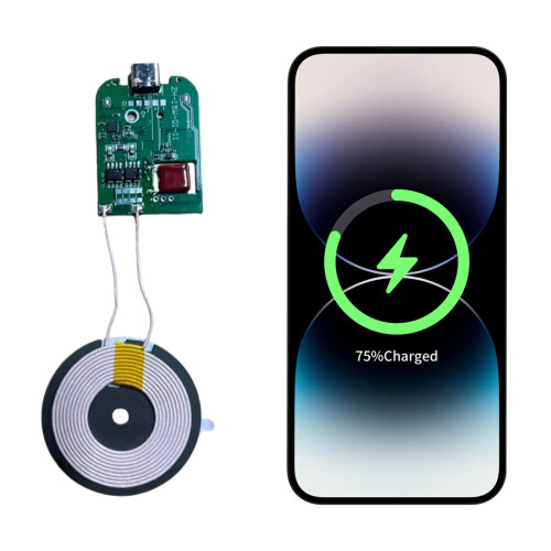 Type universel 15W transmetteur de charge sans fil rapide pour 1