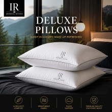 (Firm Deluxe Pillow) Extreme Winter Warm 15 Tog Anti Allergy Duvet Single Double King Size