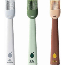 3 Pieces Pastry Brushes Food Brush Kitchen Brush Heat Resistant Silicone Bbq Oil Brush for Bbq Cooking Bbq Cooking Marinade