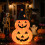 3ft Battery-Powered LED Pumpkin Lamp, 8 Light Modes 1