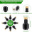 Automatic Sprinkler Rotating Garden Lawn Irrigation System Large 3