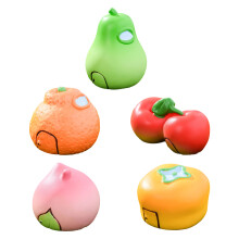 Mini figurines de fruits en résine, petite poire, pour