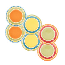 Bico Keramik-Vorspeisenteller, 15 cm, 6er-Set