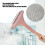 Versatile Window Glass Screen Cleaner Brush Double Sided-Pink 7