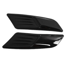 Glanzschwarz 33x14cm Motorhauben-Lufteinlässe 1 Paar Corolla