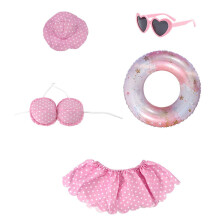 Veranda Ganzen Kostuum Set Veranda Ganzen- lichtroze bk