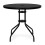 Runder Gartentisch, 80 cm Durchmesser, Sicherheitsglas, mit Schirmloch 4
