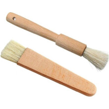 Wood Oil Brushes Brush Handle Grill Butter Kitchen Pastry Brush Cooking Honey Sauce Brush Bakeware