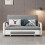 Modern Grey 2-seater Sofa Bed 128cm With Storage 2