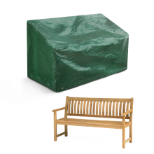 Keplin Laminated Polyethylene Garden Bench Waterproof Cover with UV Protection, 89x162x66cm, Green