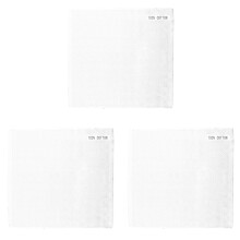 Chiffons de nettoyage en coton résistant 30 x 30 cm (3 pièces)
