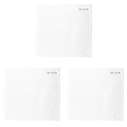 Paños de limpieza de algodón resistentes, 30 x 30 cm, 3 unidades