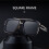 Fashionable Square Sunglasses Comfortable Design Double Beams-2 5