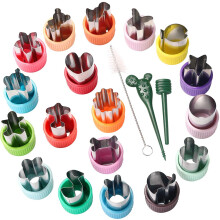 Gemüseschneider-Set, kleine Größen, 6-teilig