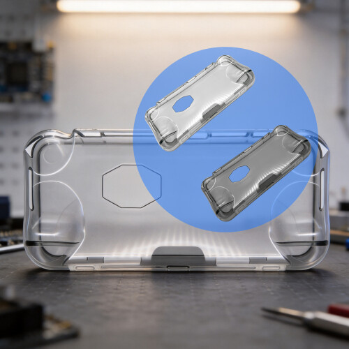Protector Case for Pocket Transparent Housing-Transparent black 2