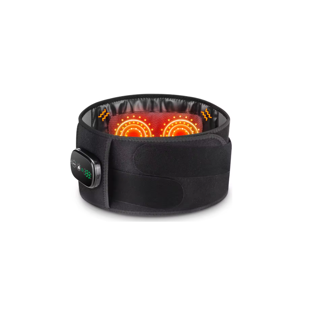 Bond No10 Electric Heating Waist Massager,Vibration Hot Compress Massage Belt,Lumbar Decompression Brace,Lower Back Support,Muscle Relax