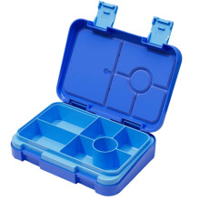 Lekvrije gecompartimenteerde lunchboxcontainer voor-Blauw