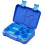 Lekvrije gecompartimenteerde lunchboxcontainer voor-Blauw 1