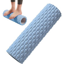 Rullo massaggiante in schiuma ad alta densità per massaggio profondo dei tessuti muscolari, ideale per yoga, pilates, esercizi, recupero, fi