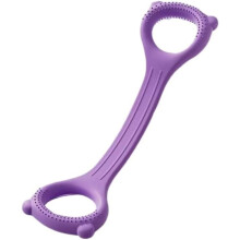 8 Bande elastiche di resistenza sagomate per stretching, allenamento fitness, yoga, schiena, braccia, spalle, gambe, addominali, attrezzatur
