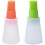BBQ/Pastry Basting Brushes Set of 2,Green and Orange 1