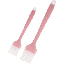 Pastry Brush Silicone Basting Brush for Cooking,2PCS 10+8 in Heat Resistant Food Brushes for Baking, Grilling, Cooking and Spreading Oil, Butter, BBQ