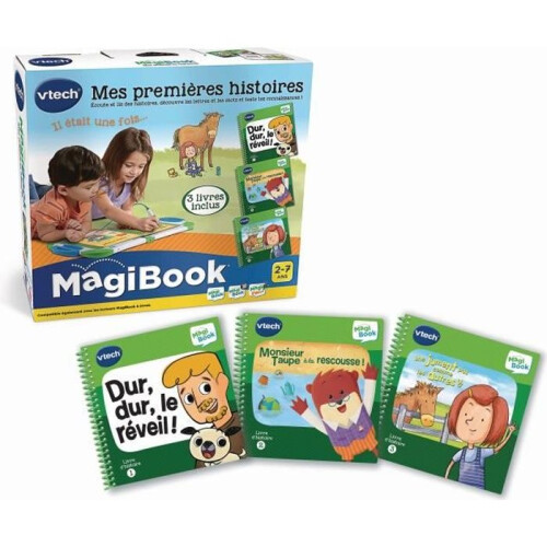 VTech VTECH - 488805 - Magibook - 3er Pack Geschichtsbücher