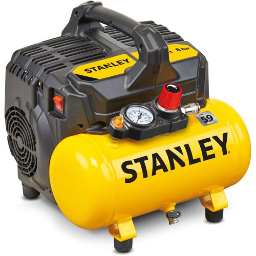 STANLEY Kompressor - Horizontal - Stanley - Leise - 6 L - 1 PS - Leise