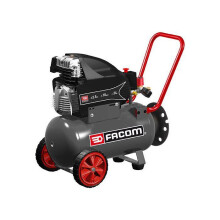 Kompressor - Horizontal - Facom - Induktionsmotor - 24 L - 2,5 PS - 10 bar