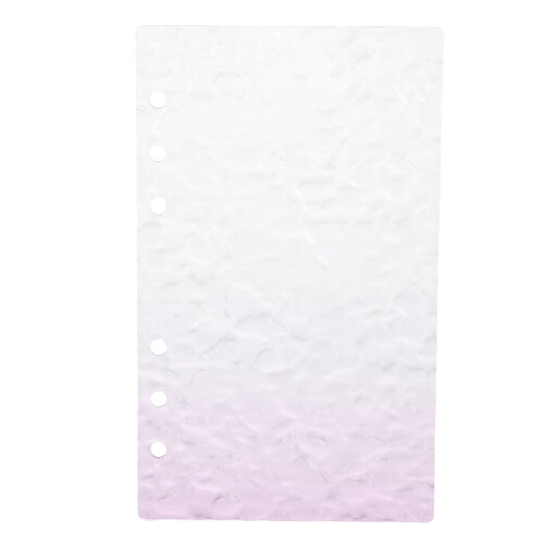 A6 Acryl Journal Cover Paars Refillable Notitieboek Shell