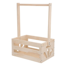 1Panier De Rangement Bébé En Bois - Cadeau Stockage Khaki