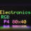 Groot formaat 80X40 LED-matrixscherm, compatibel voor-Standaard 3