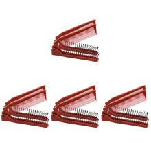 8Pièces Brosse Pliable Rouge Portable Pour