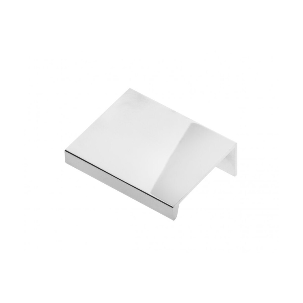 Gtv (Chrome, 320Mm Hole Centres - 360Mm Overall) Edge Mounted Cabinet Pull Trim Profile Hexi Handles For Kitchen Bedroom Bathroom