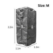 (M (1.3M X 1.1M X H2.2M)) Pallet Cover Tarp Bag Heavy Duty Protecting Storage Protector 200gsm Waterproof
