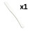 (1) Paint Mixing Stick Stirrer Reusable Plastic 22cm x 2.1cm Stirring Paddle MIX 1