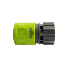 (3/4 BSPF to Quick) Garden Hose ALL Connectors Fittings Universal Standard Hozelock Compatible Lime