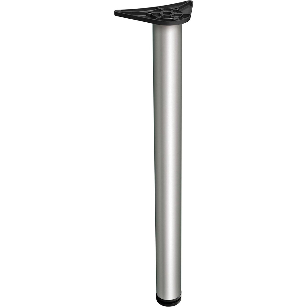 Gtv (Aluminium, 110 Cm) Table Leg Breakfast Bar Worktop Support Kitchen Round 710/820/870/1100Mm