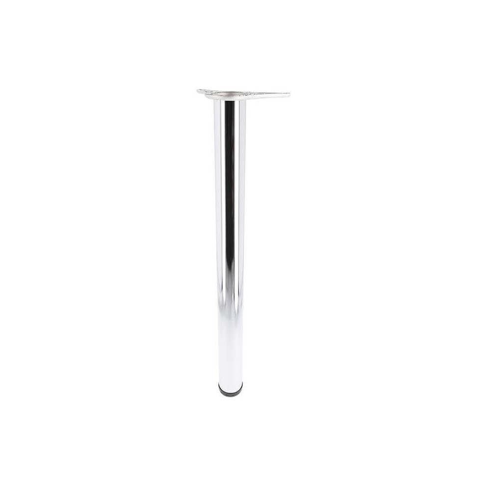 Gtv (Chrome, 82 Cm) Table Leg Breakfast Bar Worktop Support Kitchen Round 710/820/870/1100Mm
