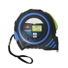 (5m) Measuring Tape 3m/5m/8m Double-Sided Magnetic Hook Auto Lock Nylon Coated