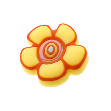 (Flower) KIDS Door Knobs Childrens Football Animal Handles Cupboard Drawer Cabinet Cute