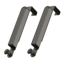 Folding Clothes Drying Rack, Door Hook Clothes Hanger, No Need to Hit the Clothes Hanger, Portable & Foldable Black