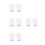 8Pcs Clear Plastic Ant Feeding Box for Kids Fun Ant Habitat Accessory 6