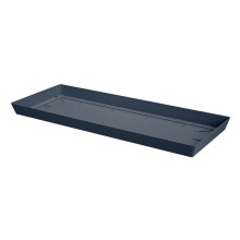 (Anthracite, 92cm x 31.5cm) Pot Rectangle Drip Trays Indoor Outdoor Plant Saucer Plastic Tray Saucers