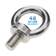 (M16) LIFTING EYEBOLT GALVANISED METRIC THREAD M6 M8 M10 M12 M14 M16 M20 galvanic zinc