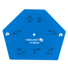 (Hexagonal welding square 22.5 kg) Welding Magnet Holder Square – Arrow/Hex/Triangle/L-Shape | 9–36.2kg Lifting Str